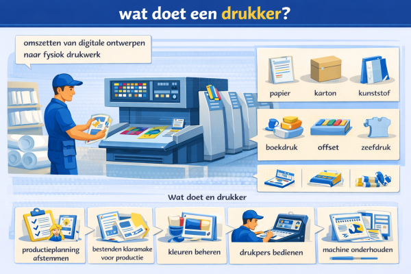 Wat doet een drukker