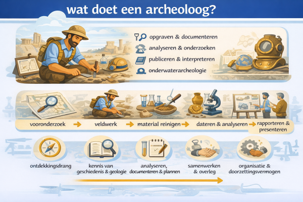 Wat doet een archeoloog