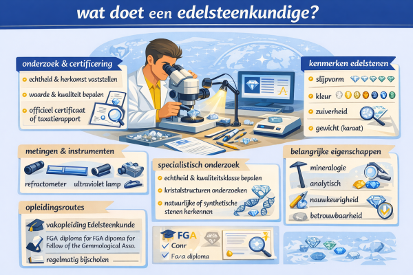 Wat doet een edelsteenkundige