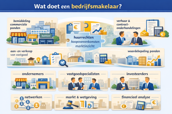 Wat doet een bedrijfsmakelaar