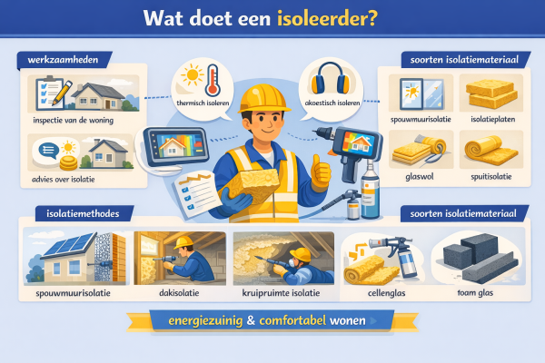 Alles over het beroep isoleerder Wat doet een isoleerder
