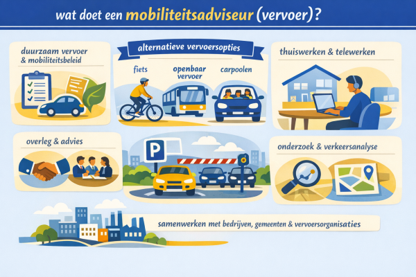 Wat doet een mobiliteitsadviseur (vervoer)