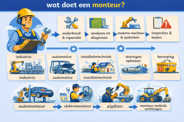Wat doet een monteur