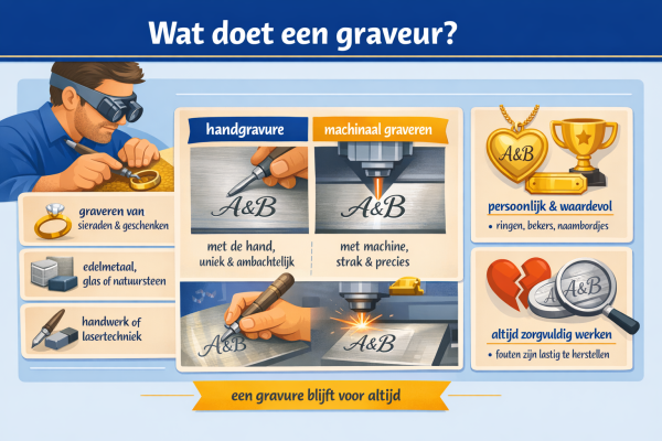 Wat doet een graveur