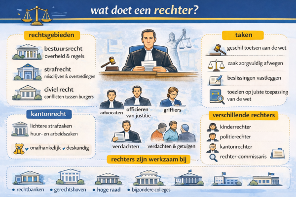 Wat doet een rechter