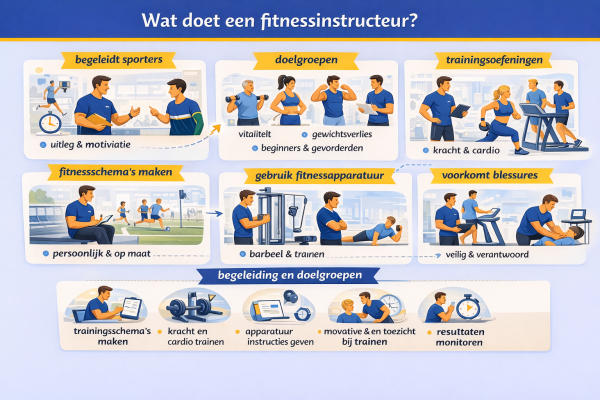 Wat doet een fitnessinstructeur