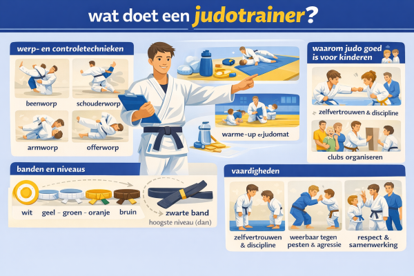 Wat doet een judotrainer