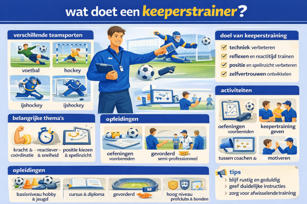 Wat doet een keeperstrainer