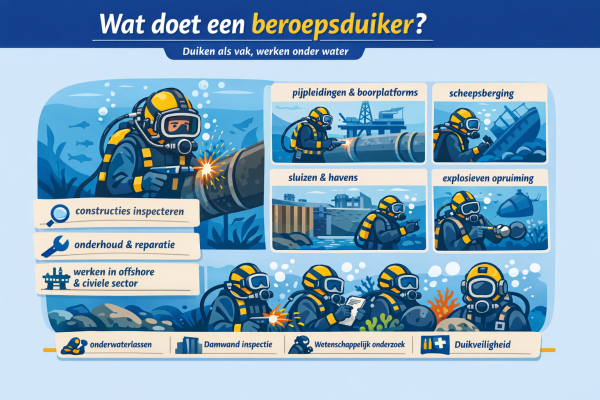 Wat doet een beroepsduiker