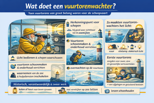 Wat doet een vuurtorenwachter