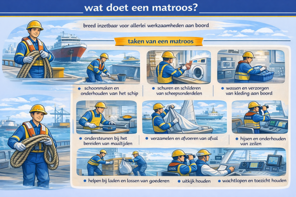 Wat doet een matroos