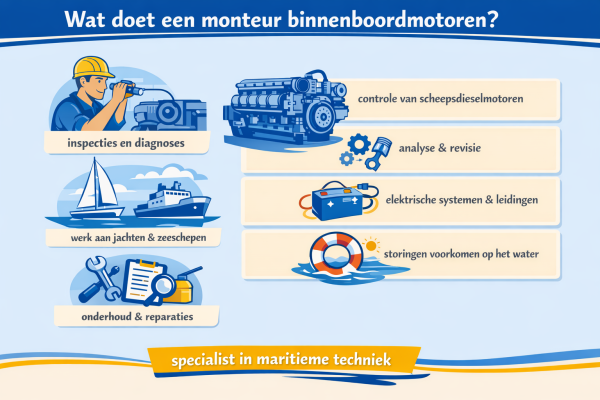 Wat doet een monteur binnenboordmotoren