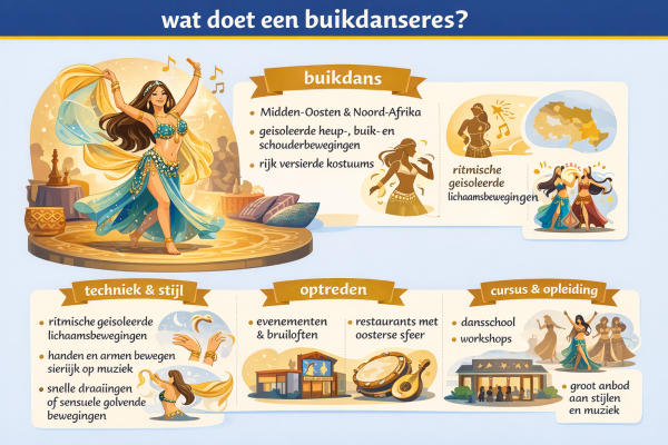Wat doet een buikdanseres