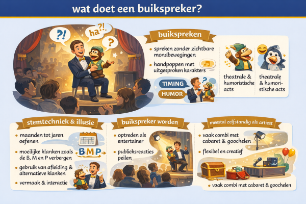 Wat doet een buikspreker