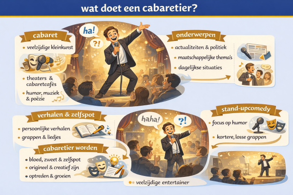 Wat doet een cabaretier