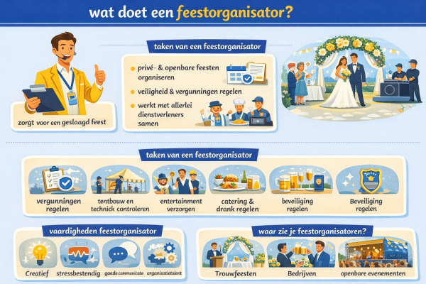 Wat doet een feestorganisator