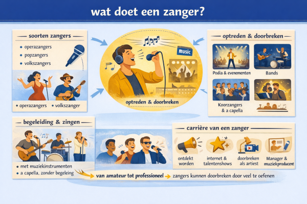 Wat doet een zanger