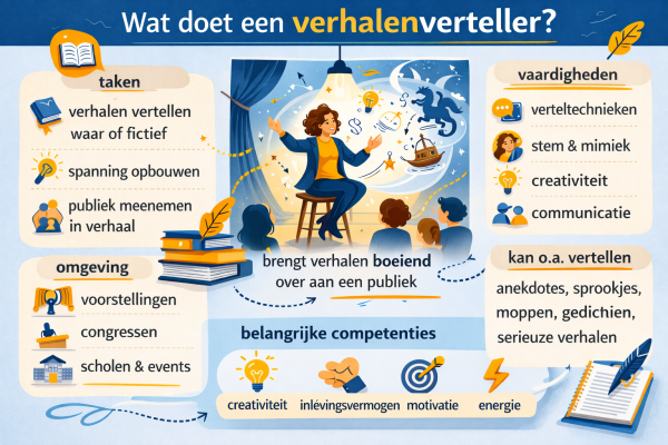 Wat doet een verhalenverteller