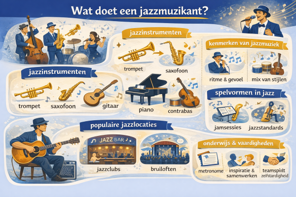 Wat doet een jazzmuzikant