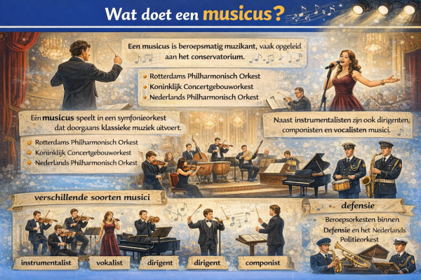 Wat doet een musicus