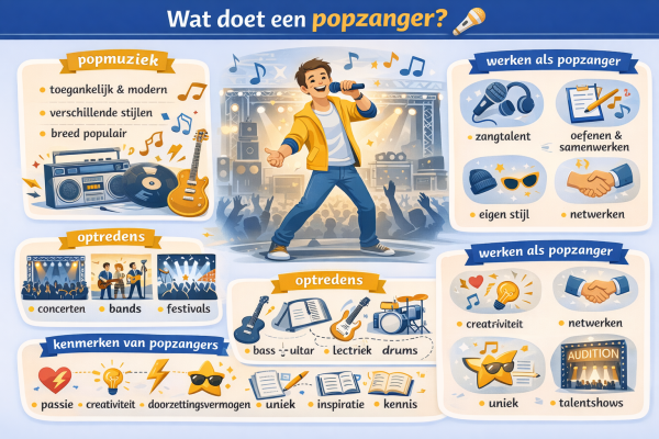 Wat doet een popzanger