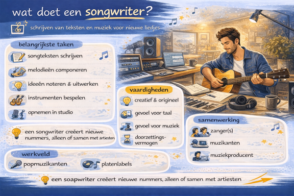 Wat doet een songwriter