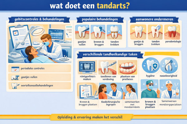 Wat doet een tandarts