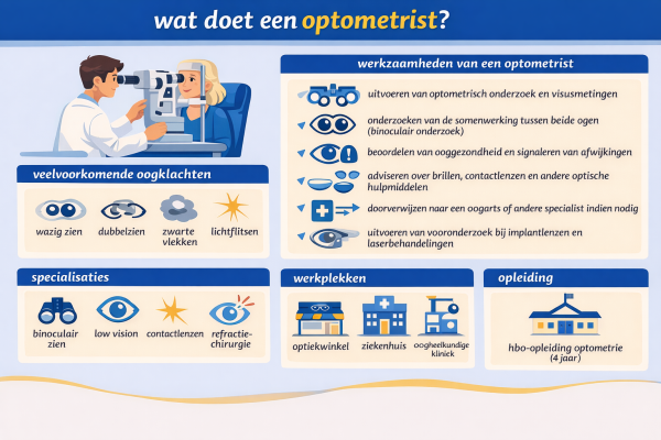 Wat doet een optometrist