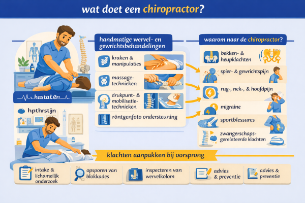 Alles over het beroep chiropractor Wat doet een chiropractor