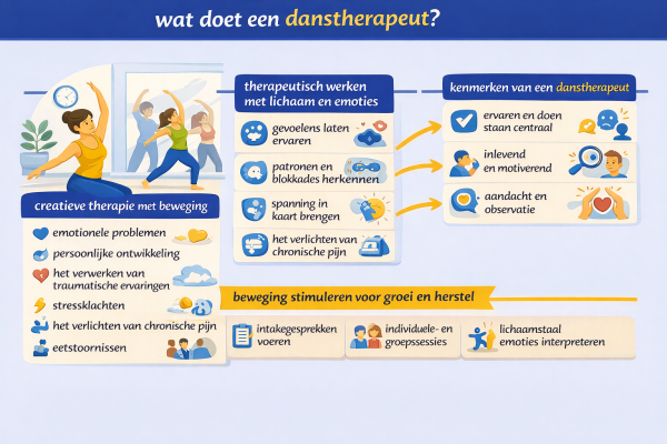 Wat doet een danstherapeut