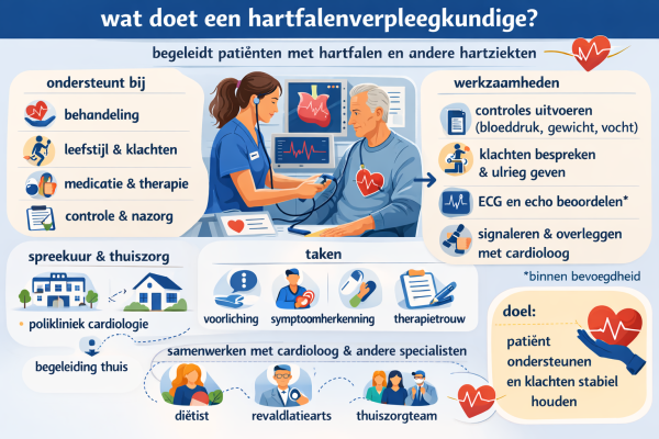 Wat doet een hartfalenverpleegkundige