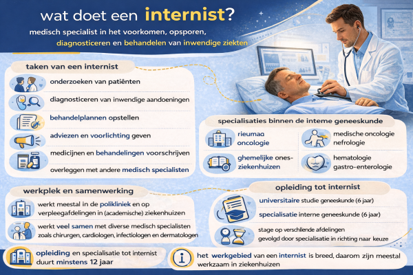 Wat doet een internist