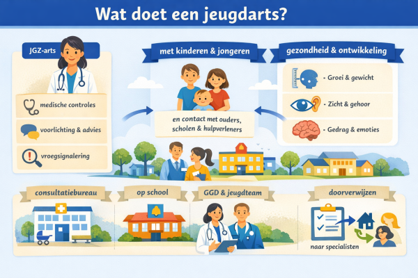 Alles over het beroep jeugdarts Wat doet een jeugdarts