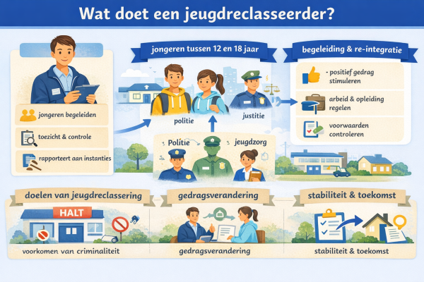 Alles over het beroep jeugdreclasseerder Wat doet een jeugdreclasseerder