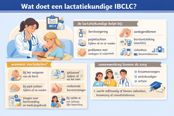Alles over het beroep lactatiekundige IBCLC Wat doet een lactatiekundige IBCLC