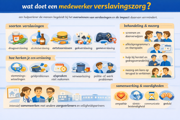 Wat doet een medewerker verslavingszorg