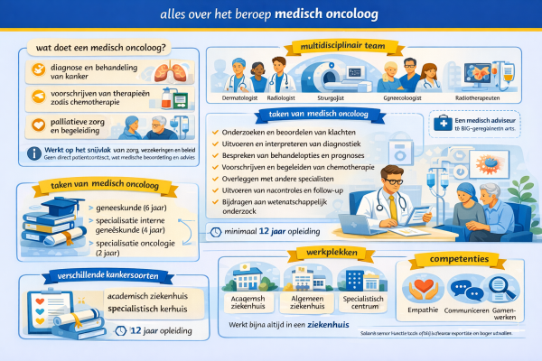 Wat doet een medisch oncoloog
