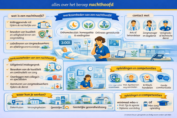 Alles over het beroep nachthoofd Wat doet een nachthoofd