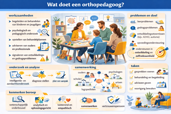 Wat doet een orthopedagoog