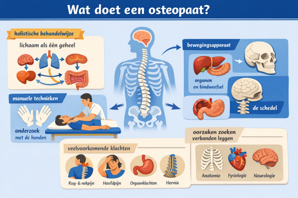 Alles over het beroep osteopaat Wat doet een osteopaat