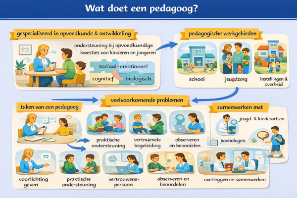 Alles over het beroep pedagoog Wat doet een pedagoog