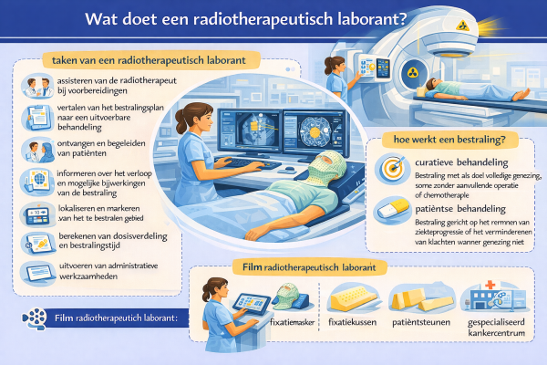 Wat doet een radiotherapeutisch laborant