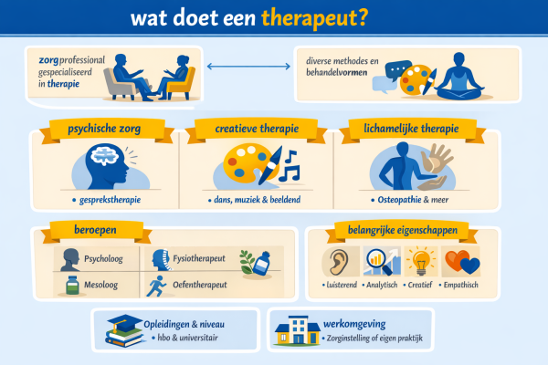 Wat doet een therapeut