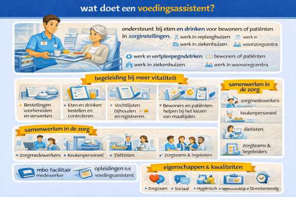 Wat doet een voedingsassistent