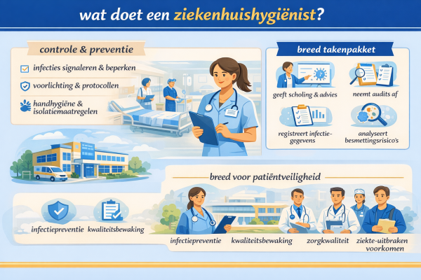 Wat doet een ziekenhuishygienist