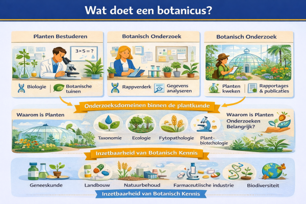 Wat doet een botanicus