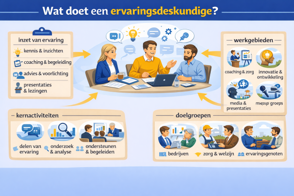 Wat doet een ervaringsdeskundige
