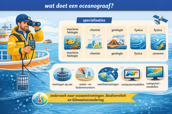 Wat doet een oceanograaf