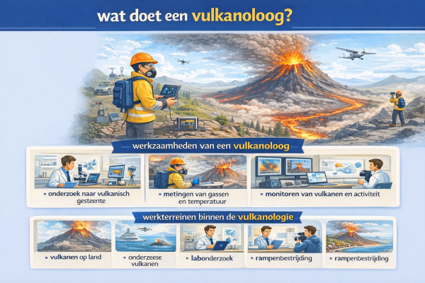 Wat doet een vulkanoloog