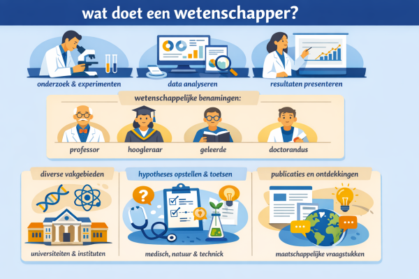 Wat doet een wetenschapper